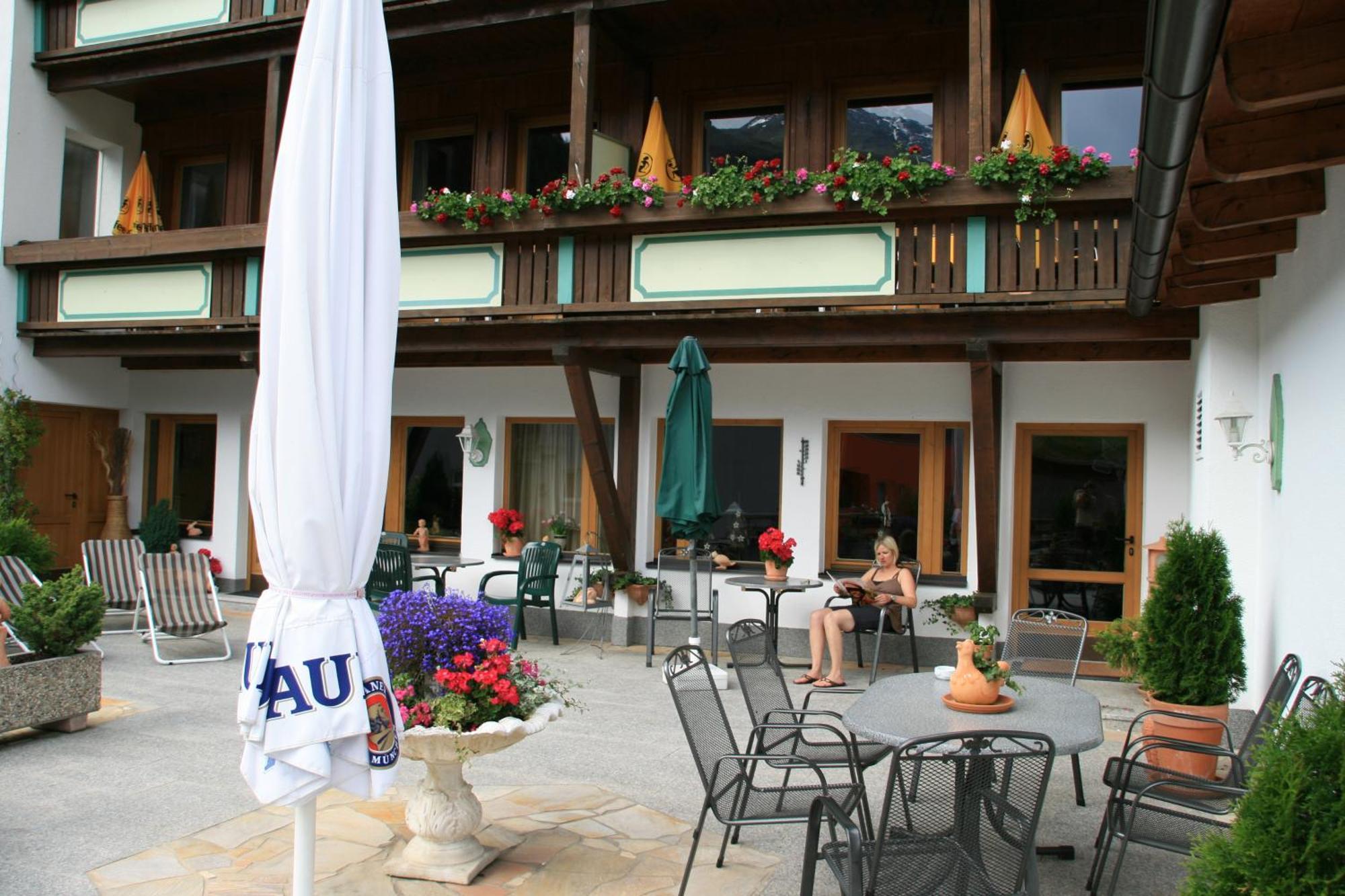 Hotel Garni Hainbacherhof Зельден Екстер'єр фото